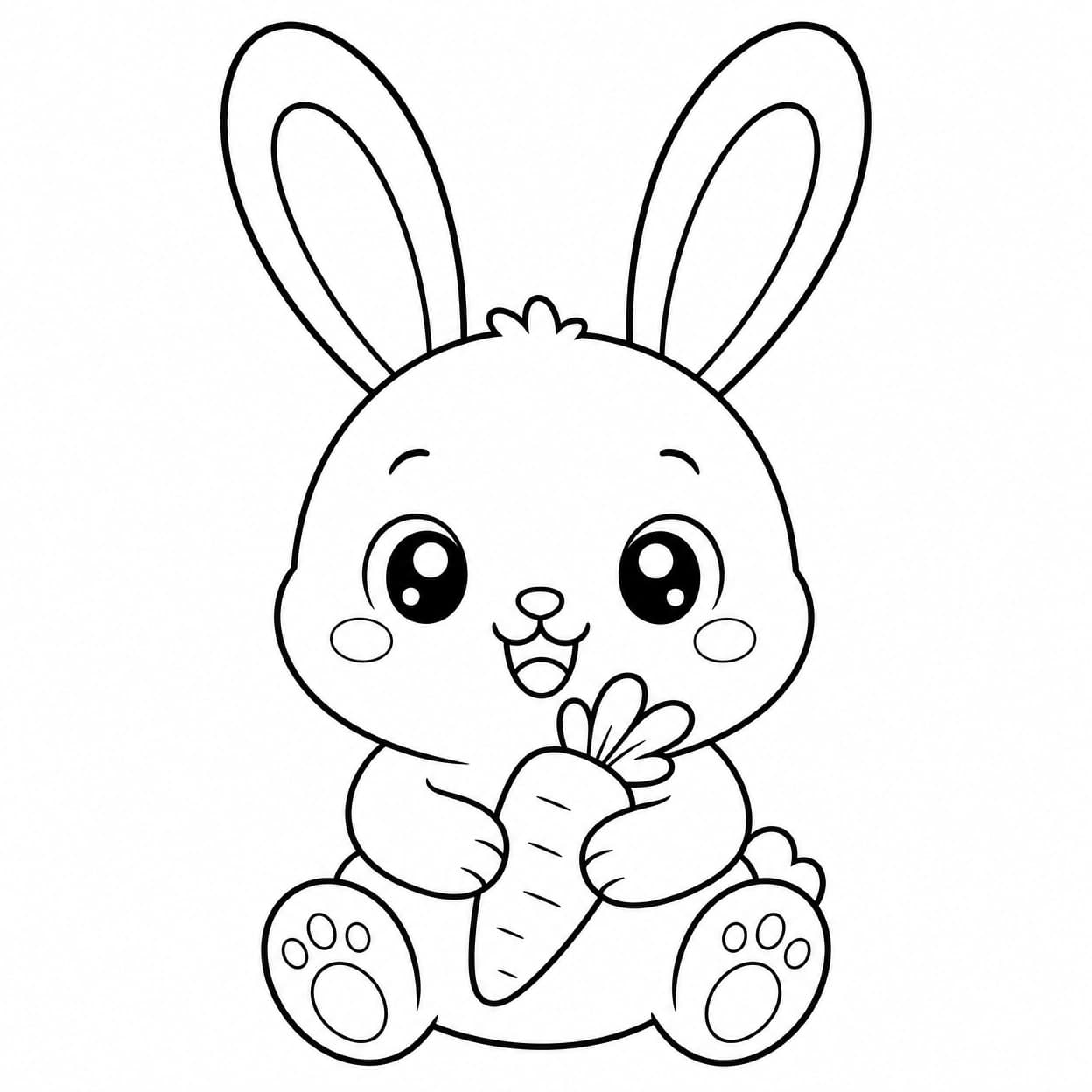 Bunny outline