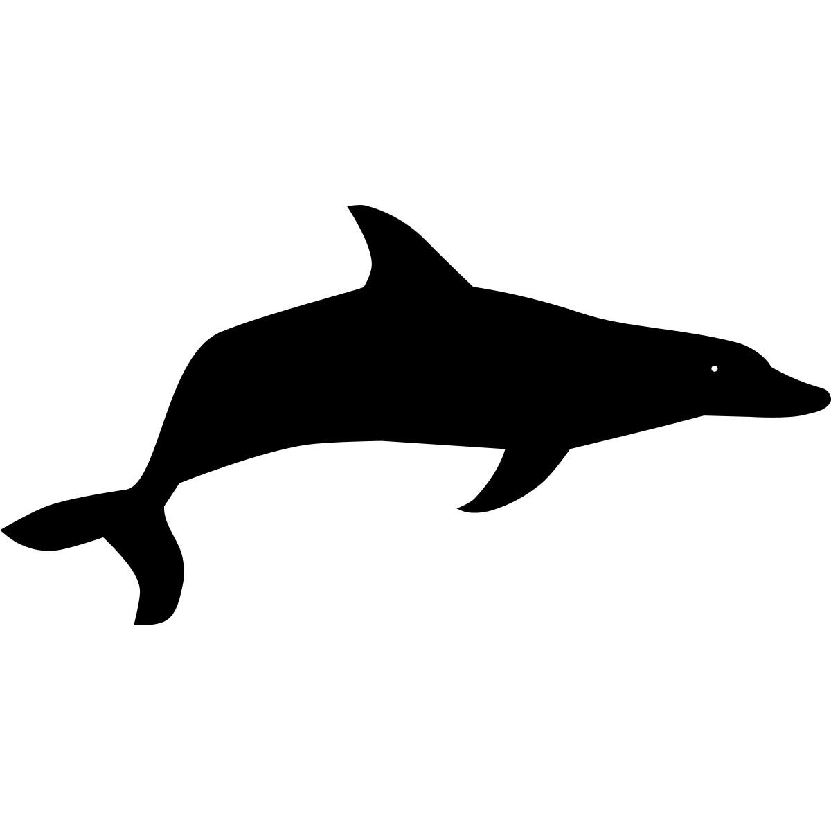 Dolphin dot to dot printable puzzle
