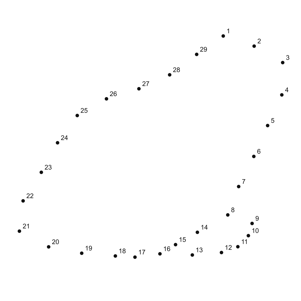 Frog dot to dot printable puzzle