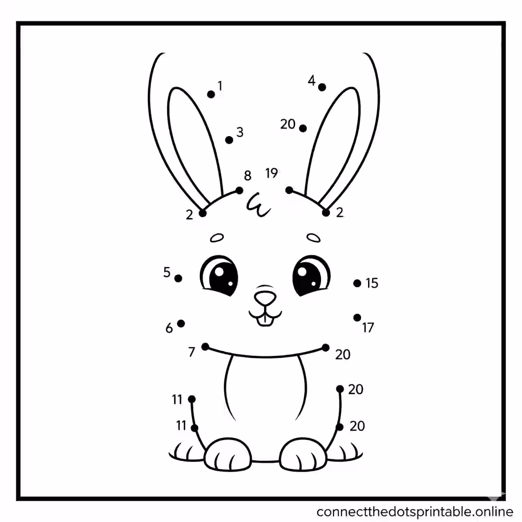 Bunny Connect the Dots